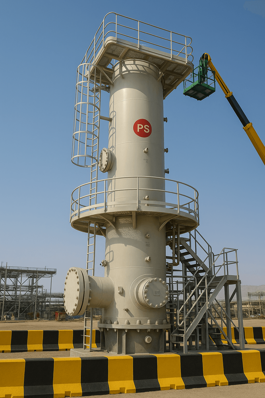 Cyclone separator schematic