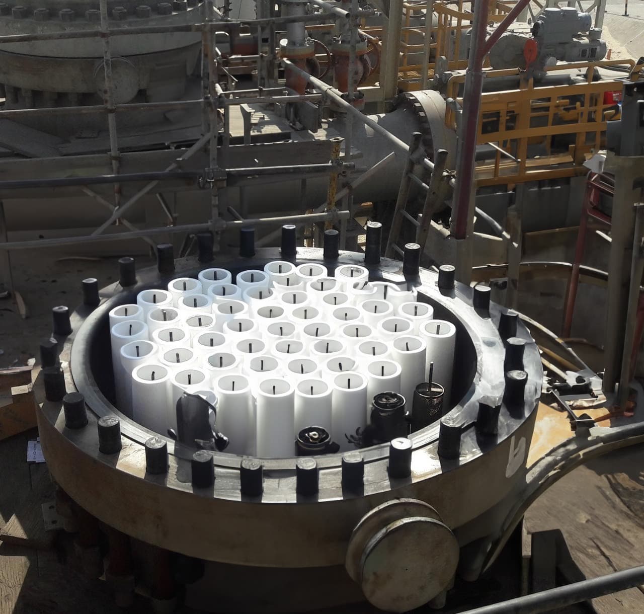 Coalescer separator schematic