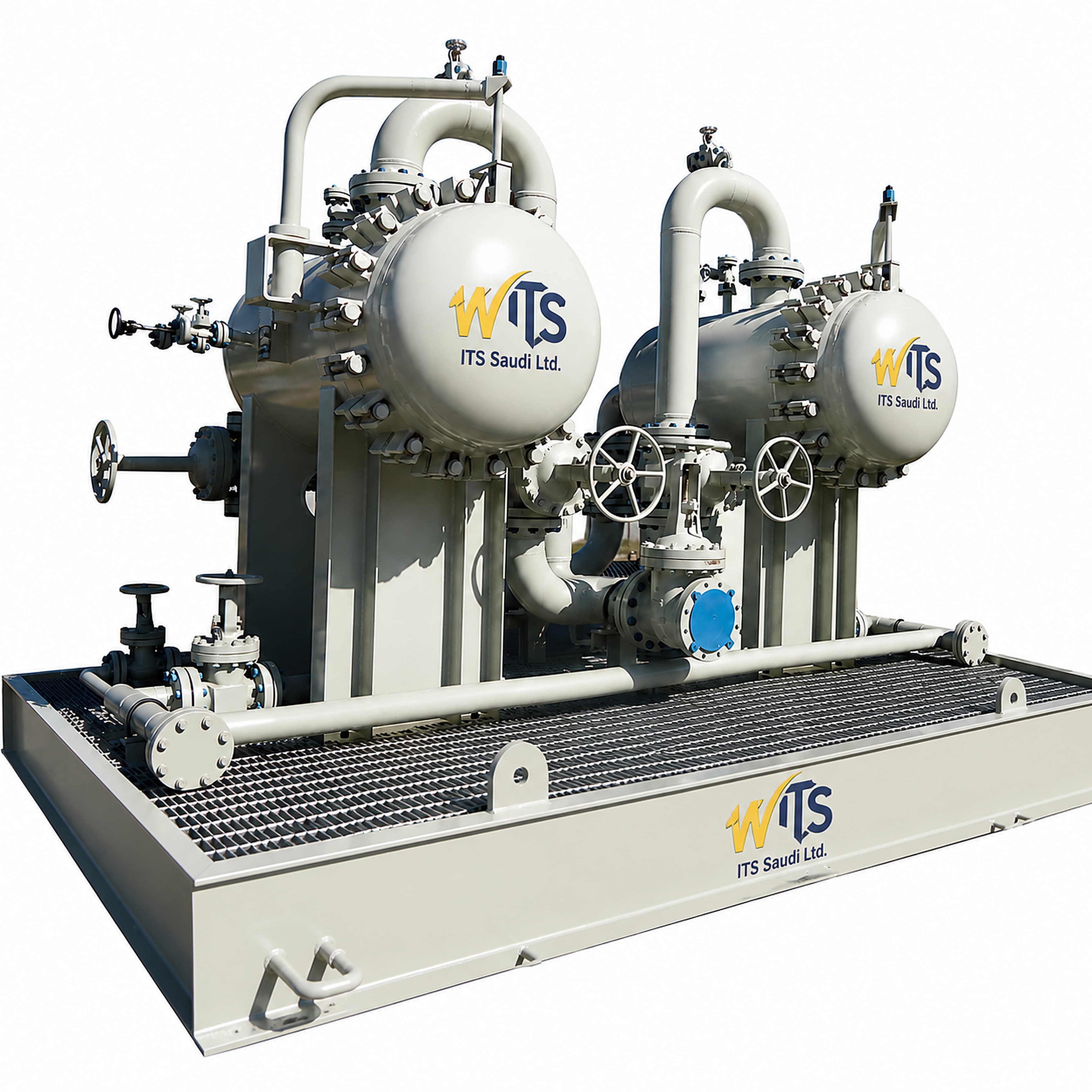High-efficiency filtration skid