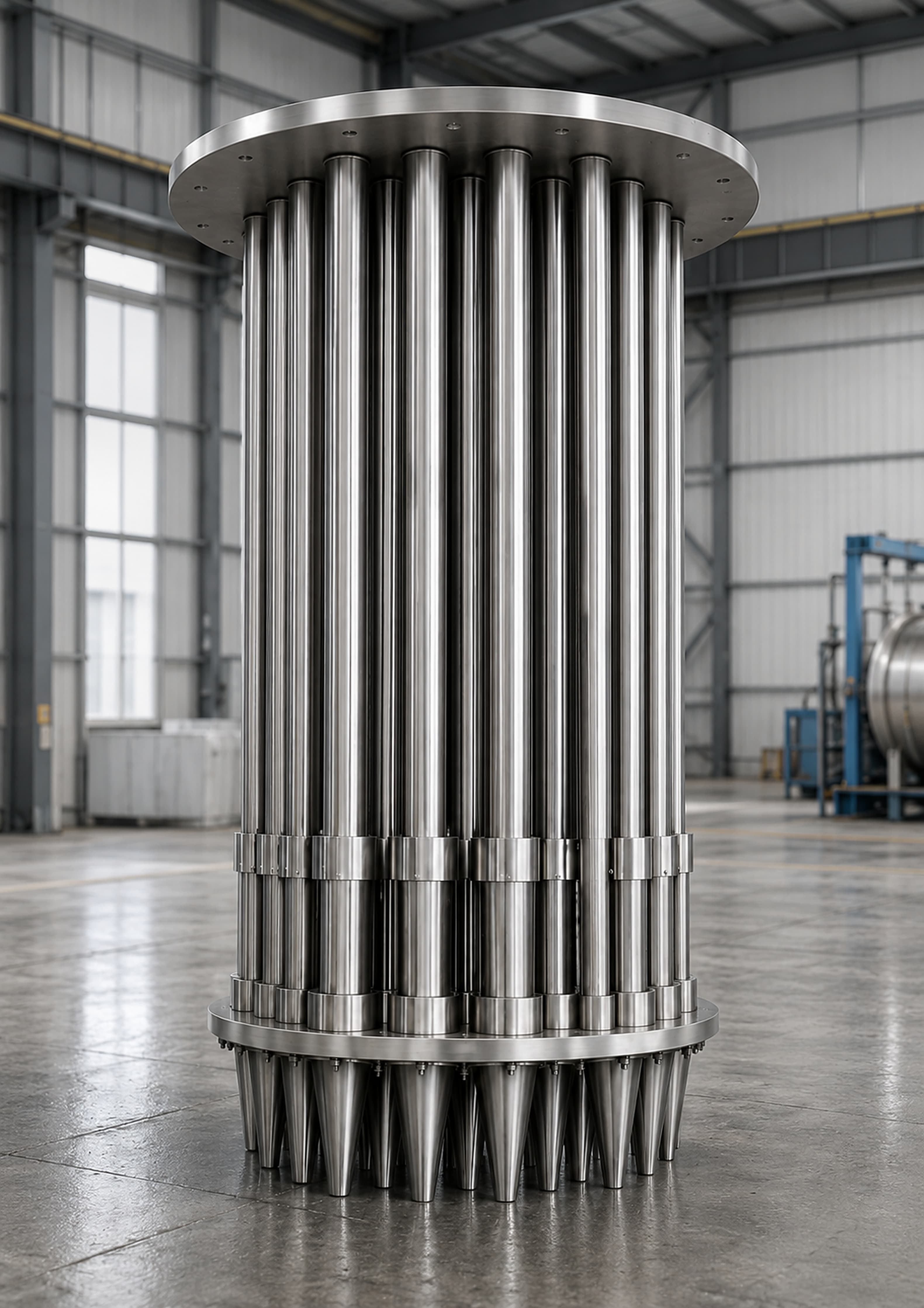 Cyclone separator schematic