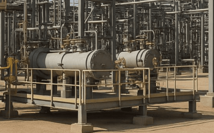 Cartridge filter skid for Afeef master gas expansion