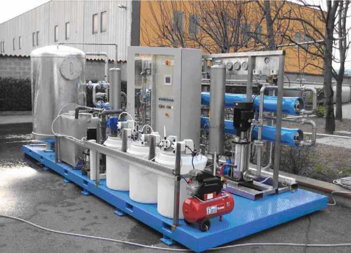 Basket filter installation